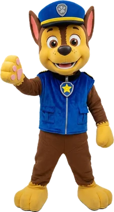Mascotte Pat' Patrouille (chiot policier) en location à Nancy